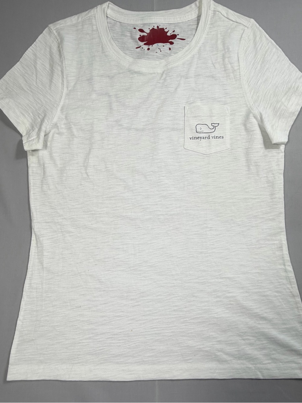 Women’s Vineyard Vines White Whale Pocket T-Shirt Size S - Picture 2 of 10